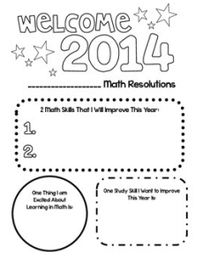 Math Goals for 2014